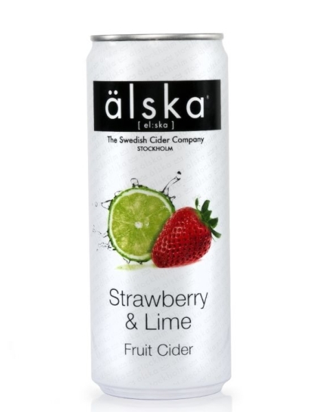     / Alska Strawberry and Lime ( 0,33.,  4%)